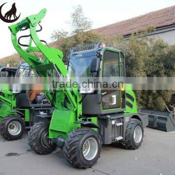 Hot sale garden machine good appearance 4WD WOLF front end loader ZL08