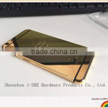 For iphone 6 cover housing case 24kt gold edition for iphone 6 gold housing