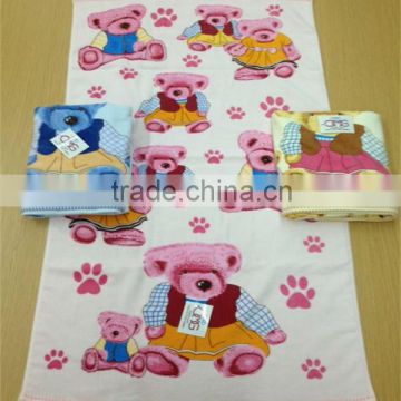 Wholesale 100% cotton printed beach towel