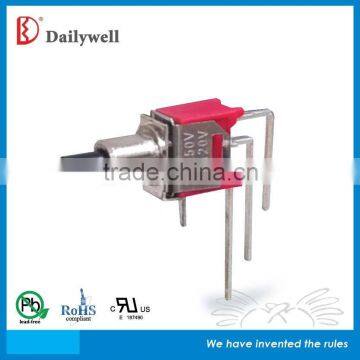 Lock Sub-Miniature Pushbutton Switches