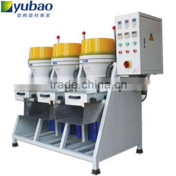 18L 3-Barrels Rotary Tumbler polishing machine