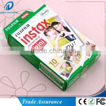 10sheet/pack Fujifilm polaroid instax mini film 3inch white film