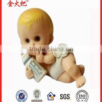 New product 2014 polyresin baby angel figurine