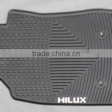 Factory Customized Full Set Type Rubber PVC Auto Car Floor Mats For TOYOTA HILUX photo-5