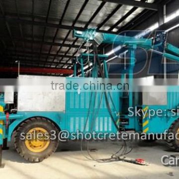 High Efficiency Boom Arm Shotcrete Machine