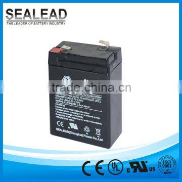 6v 2.8ah rechargeable lead-acid battery emergency light battery