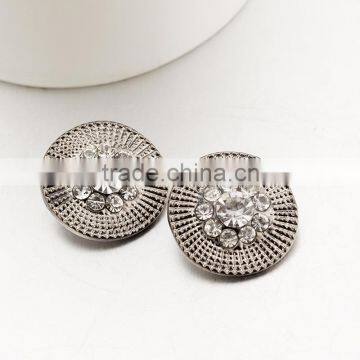 Wholesale Garment Accessories Matel Rhinestone Button for Wedding Dress Decoration photo-4