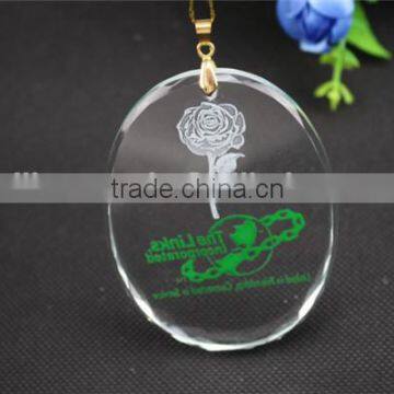 Factory directly sale newest christmas pendant drop crystal round shape wholesale christmas ornaments