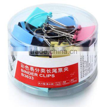 Binder Clip With PVC Box for School and Promotion