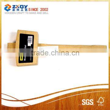 Wood handle stone hammer