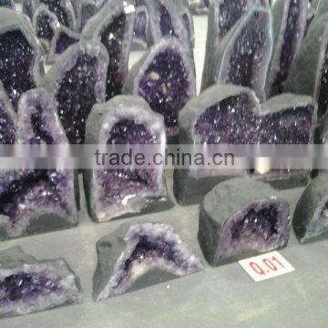 The best quality in Geode Amethyst from South Brazil, all qualities