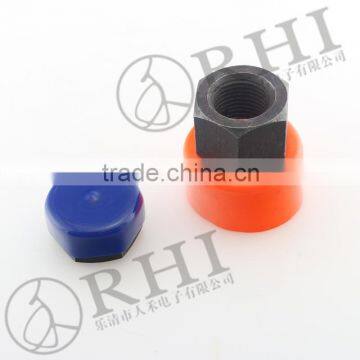 Plastic end cap for bolt plastic hex nut bolt caps