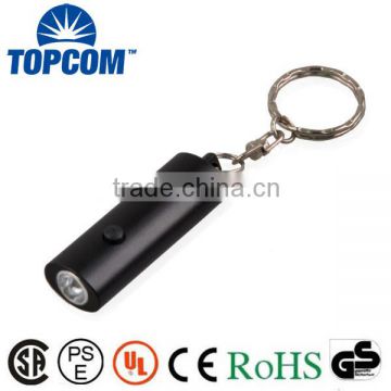 aluminum mini keychain led torch light