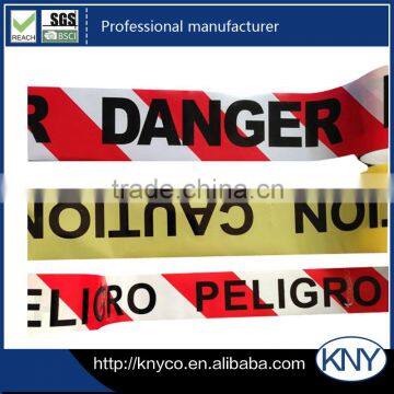 Yiwu factory produce the PE new materail barrier tape for safety warning