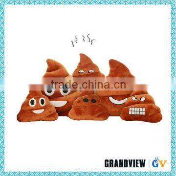 custom expression pillow , promotional pillow ,shenzhen poop pillow in 35*35CM,ect.