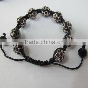 Durable hotsell gemstone with leather bracelet