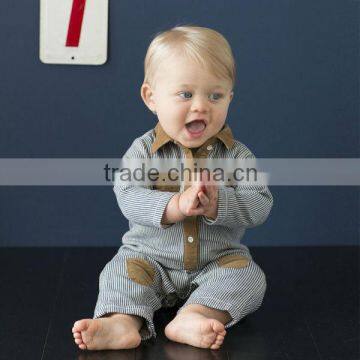 DB672 dave bella baby clothes kid clothing autumn cotton infant clothes baby one-piece knit baby romper baby coverall babysuits