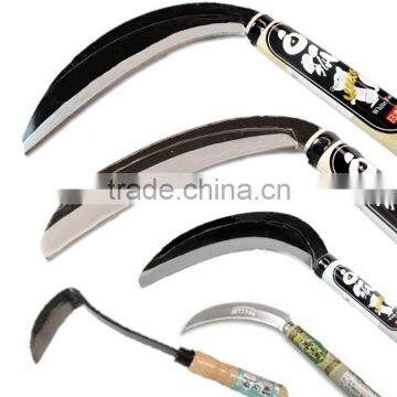 Various types of Japanese agriculture sickles garden tools