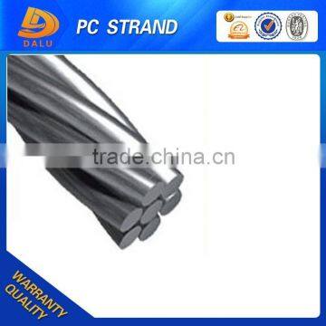 1*19 Wire Zinc-coated PC Steel Strand Wire for Prestressed Concrete