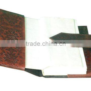 Leather Journal Garden Flower With Sharp Closures Notebook Cover photo-3