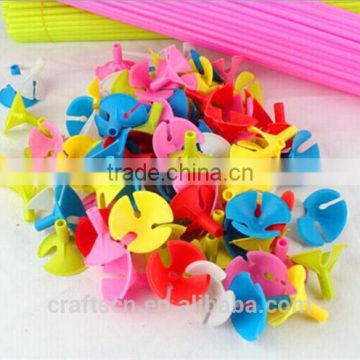 Colorful long balloon holder for party