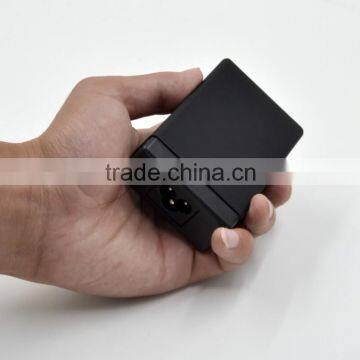 UV Paint 5V4.1A 5 Port Multiple USB Intelligent Charger Multi Travel Power Adapter for USB-Charged Devices(Black) photo-2