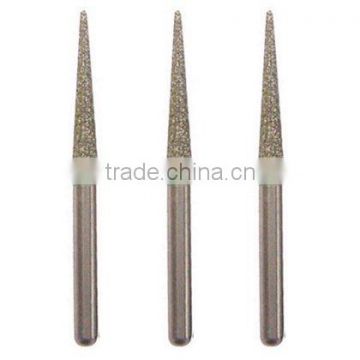 coarse girt round head taper high speed dental diamond drill accessories