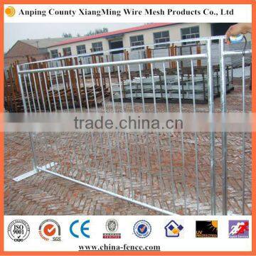 Flat/Plastic Feet Galvanized Removable Swimming Pool Fence