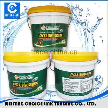 Elastic Polymer Waterproof Roofing Coating for Steel Roof