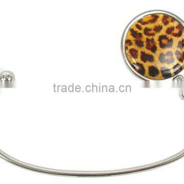 Epoxy leopard print handbag hanger/hook,Weight Capacity:7kg