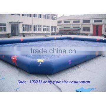 0.85mm eco-friendly PVC tarpaulin inflatable rectangular plastic pool