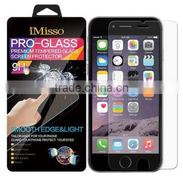 High Quality 0.3mm 9H Hardness Tempered Glass Screen Protectors for Mobile Phone IPhone 6 and Tablet IPad Quality Choice