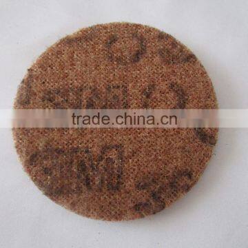4" 60# Yellow Nylon abrasive sanding sheets