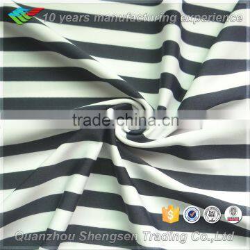 black white pattern suit spandex fabric stock wholesale