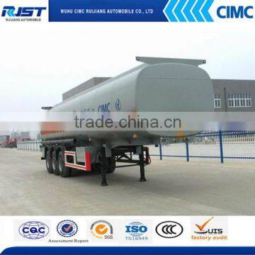 China made 3 axles 40-50 CBM diesel fuel tank trailer, fuel tank truck, fuel tanker