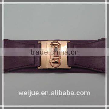 Hot sale unique design elastic women belt for dress