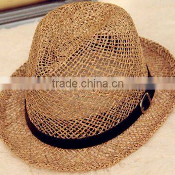 Welcome Wholesales special discount baby straw fedora hat