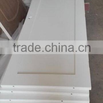 3 Panel White Primed Bedroom Doors photo-4