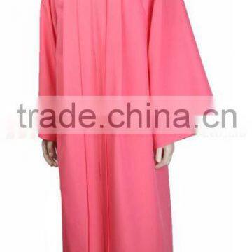 USA College Economy Bachelor Graduation Gown Pink