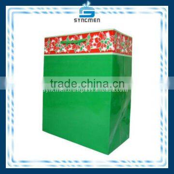 Custom design Paper Bag for Christmas supplier