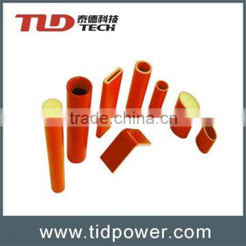 FRP pultrusion epoxy tube with coating