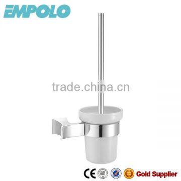 Wall mounted brass chrome plated toilet brush holder 96310