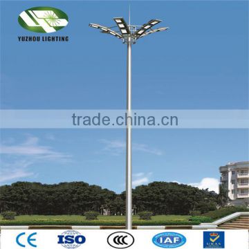 hot dip galvanized high mast lighting pole including all lamps high mast lighting pole lamp 100W Made in China