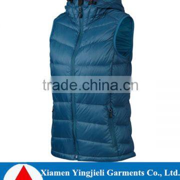 Women lightweight down vest/padded vest for women