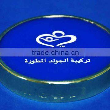 Customized acrylic jar lids