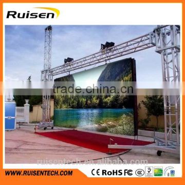 LED screen software scrolling message board p4 outdoor p5 64x32 waterproof showled variable message signs commercial led display