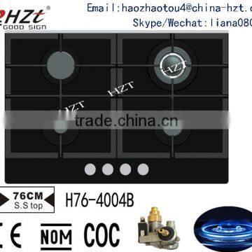 used 4 burner gas cooktop