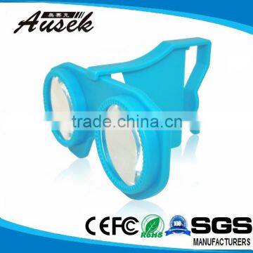 New Arrival !!! Ausek Mini 3D Glasses Virtual Reality VR Box As Christmas gift