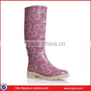 New Fashion Rain Boots, Latest Design Women Wellington Boots