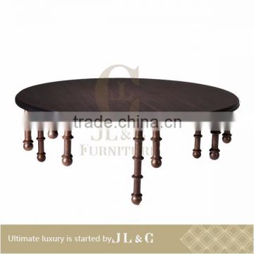 Luxury Living Room AT00-02 Elegant Tea Table High-end Furniture Factory Price From China JL&C Furniture